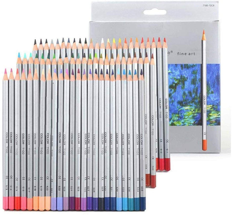 Yosoo 72-color Professional Art Drawing Pencils/Colored Pencils for Artist Sketch, Set of 72 Assorted Colors