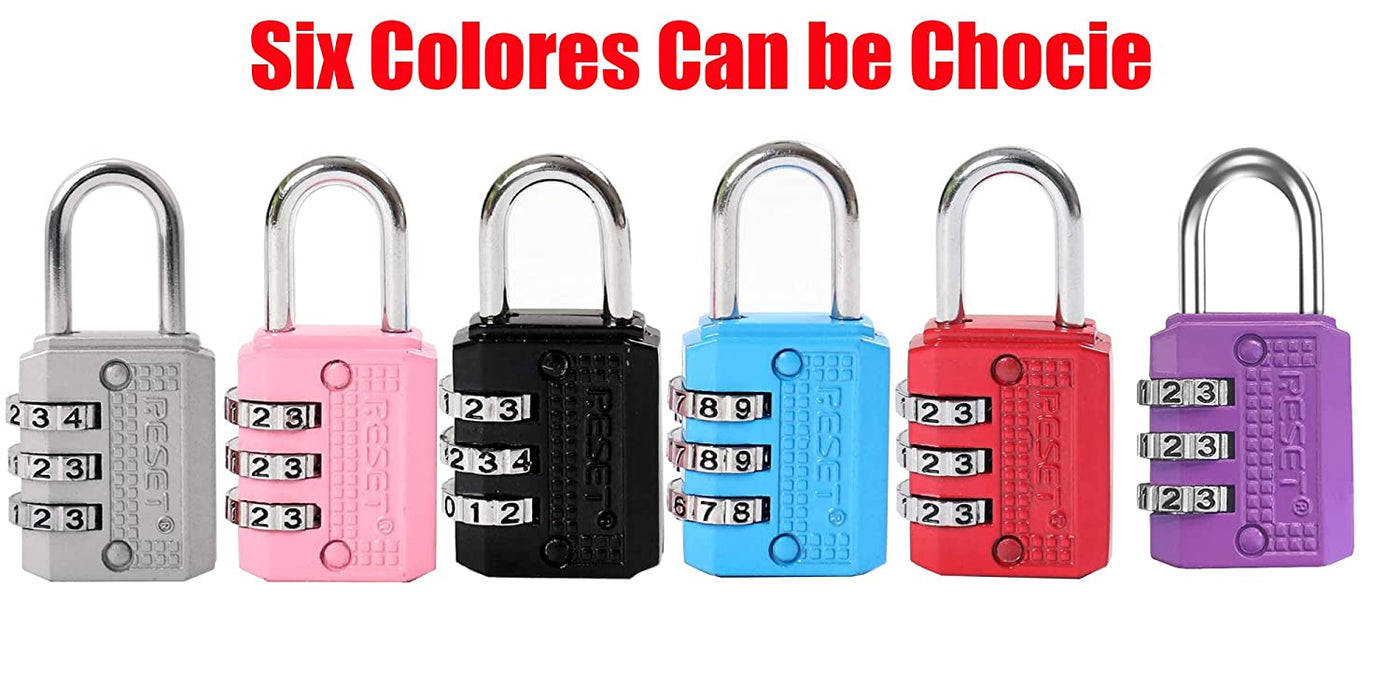 Suitcase Locks with Keys, Small Luggage Padlocks Locker Lock Metal Key —  CHIMIYA