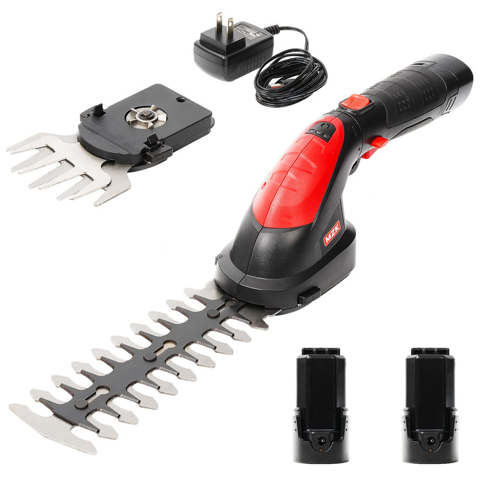 SHALL 7.2V Cordless Grass Hedge Trimmer 2in1 Battery Rechargeable