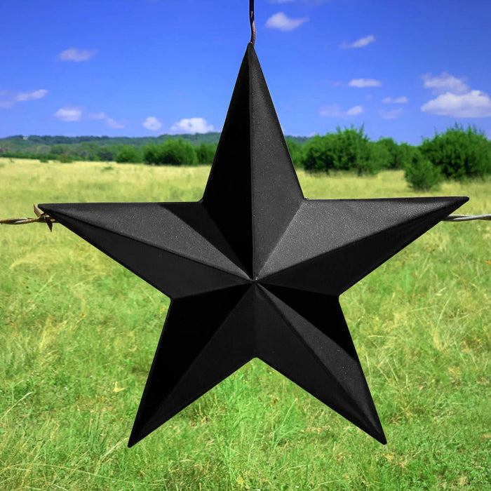 EcoRise Dark Bronze Barn Star – Star Wall Dcor, Metal Stars for Outside or Inside of House, Iron Texas Metal Star Rustic Vintage
