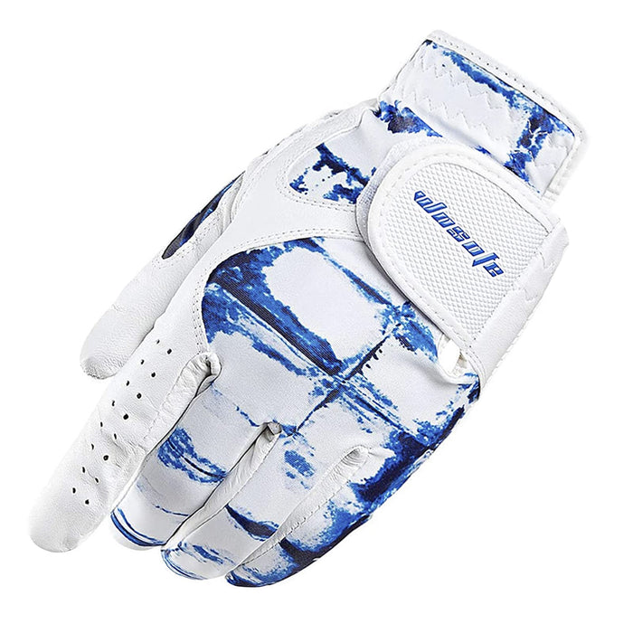 Golf Glove for Men Women Left Hand Breathable Weathersof Grip Sports Golfer Gloves Compression Golfing Gloves Leather Gloves