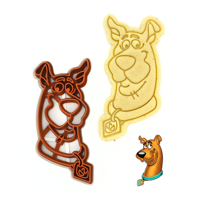 Cookie Cutter by 3DForme, Scooby-Doo Serias Baking Cake Fondant Frame Mold for Buscuit
