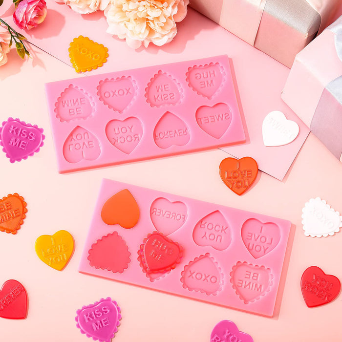 Shop Conversation Heart Mold: Valentine's Day Molds, Silicone