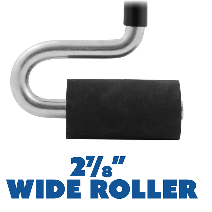 Fulton Long Handle J Roller with Thick Rubber Roller 1-1/2” in