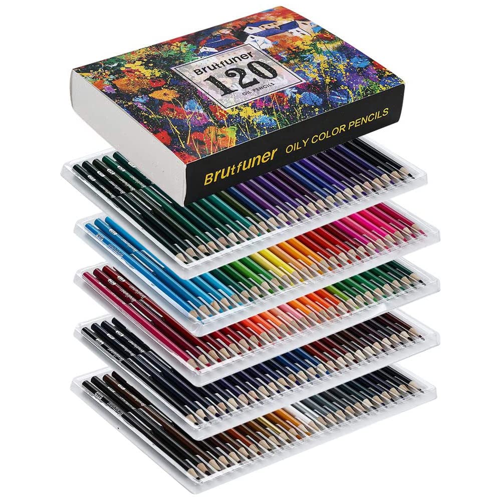 Vibrant 48ct Oil Pastel Pencils for Creative Coloring