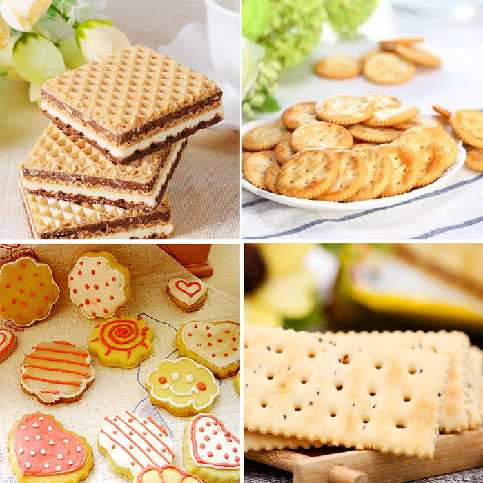 10 PCS Plaque Frame Cookie Cutters Set Fondant Tiles Biscuit Cutter Molds for Cookie Fruit Shapes