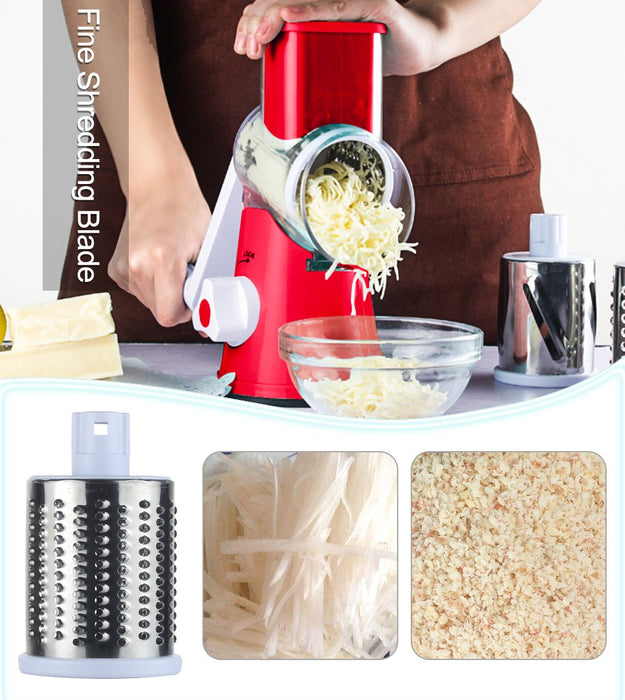 Ourokhome Rotary Cheese Grater Shredder and Pastry Dough Bench Scraper —  CHIMIYA