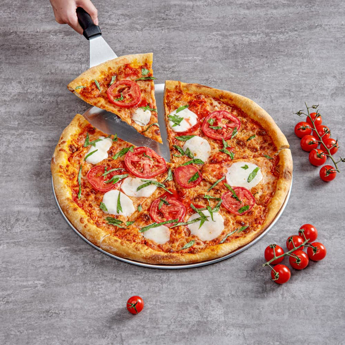 Met Lux 16 Inch Commercial Pizza Pan, 1 Coupe Style Pizza Cooking