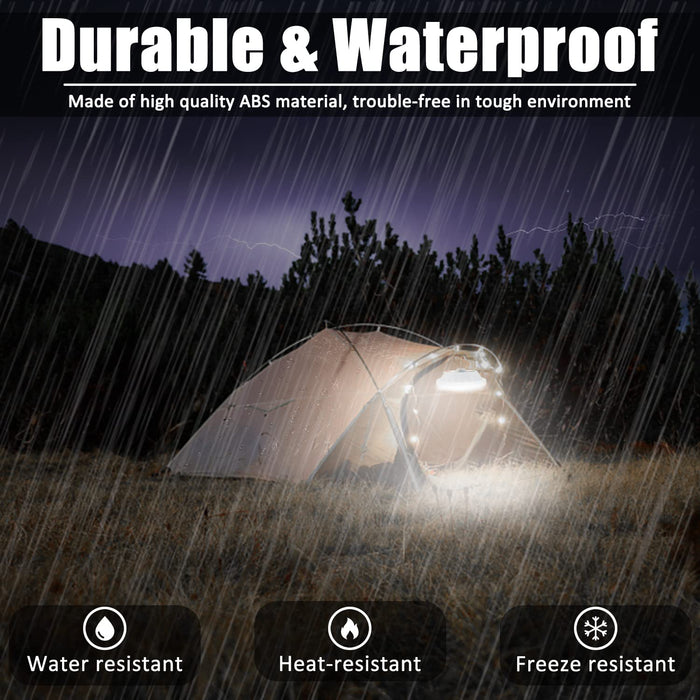 Portable LED Camping Lantern Xtauto Lightweight Waterproof LED