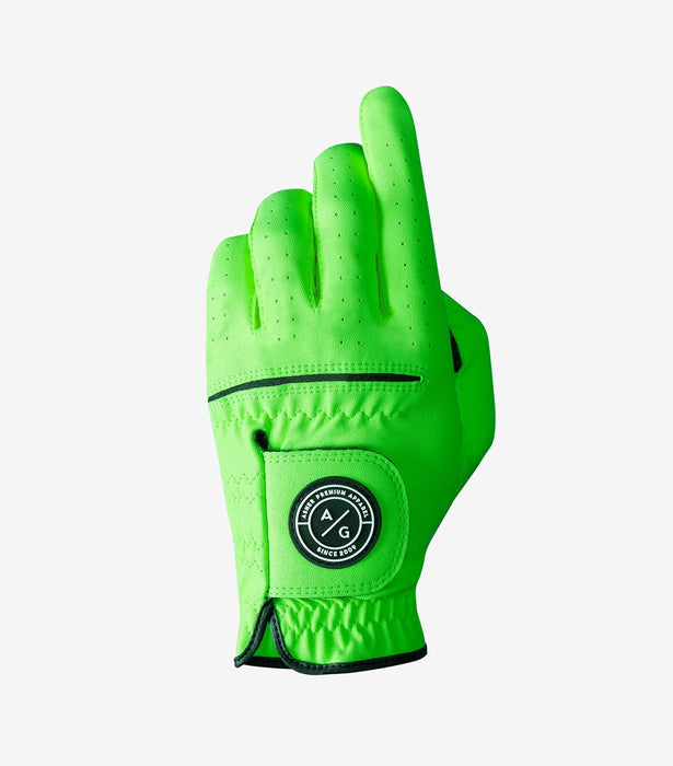 ASHER Asher Ladies Chuck Neon Green Golf Glove - Large (goes on Left Hand)