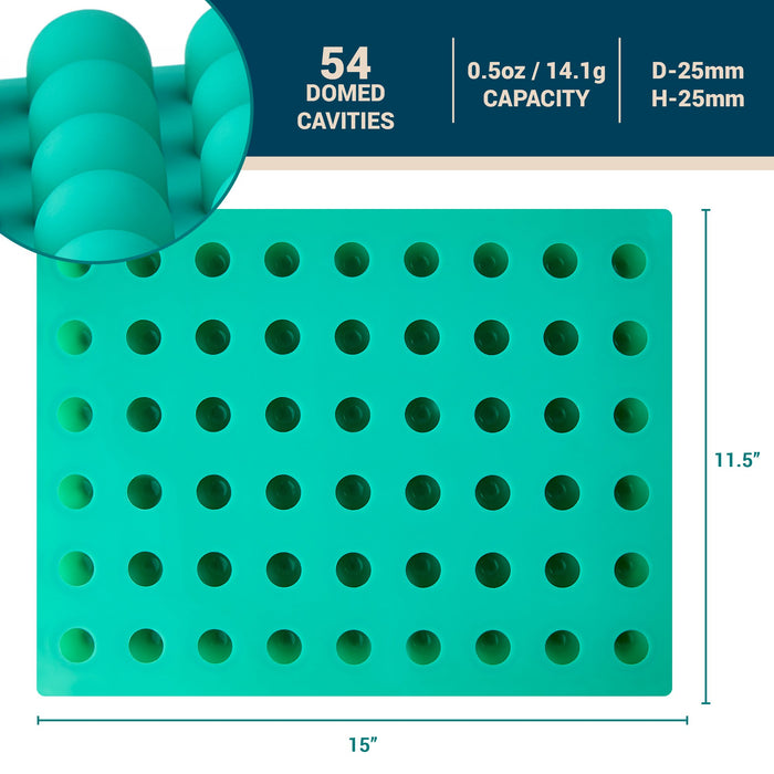 Mini Truffle Silicone Molds - 15 Forms, Molds