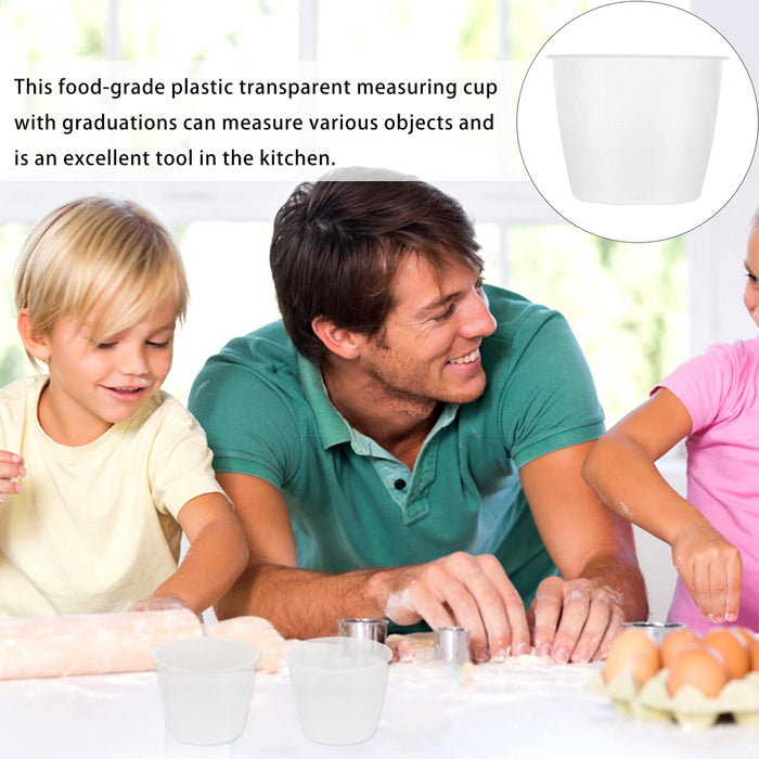 10 Pcs Food Grade Plastic Rice Measuring Cup Rice Cooker