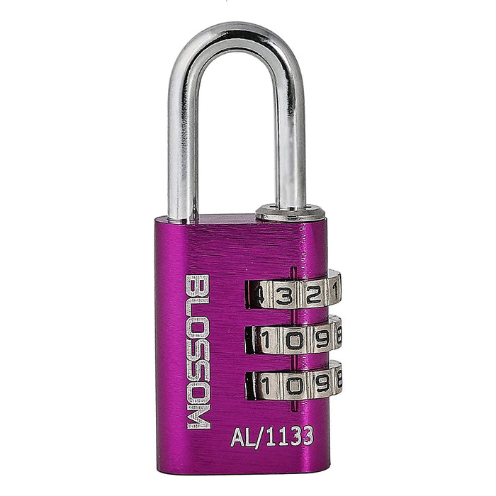 Master Lock Combination Locker Lock, Combination Padlock for Gym and School  Lockers, Purple Dial Lock - Combination Padlocks 
