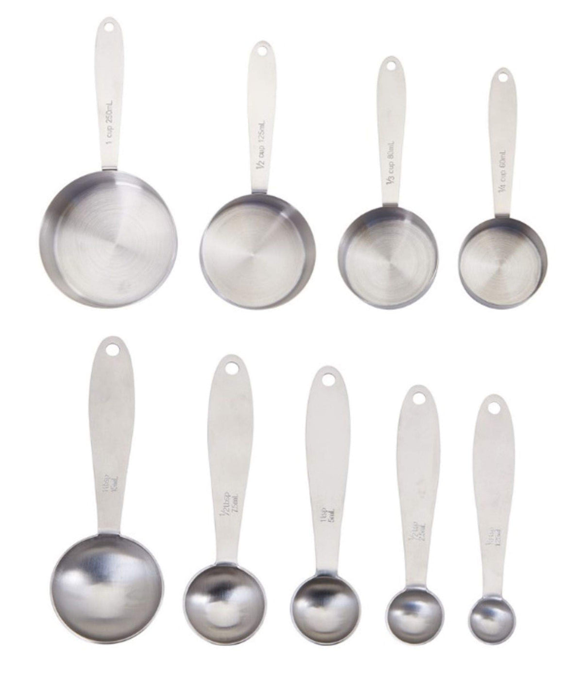FARBERWARE Professional 10 Piece Plastic Measuring Spoon & Cup Set NEW!!