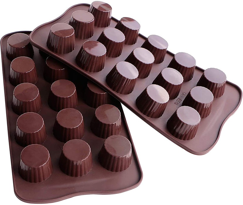 Webake Candy Molds Silicone Chocolate Molds, Baking Mold for Jello