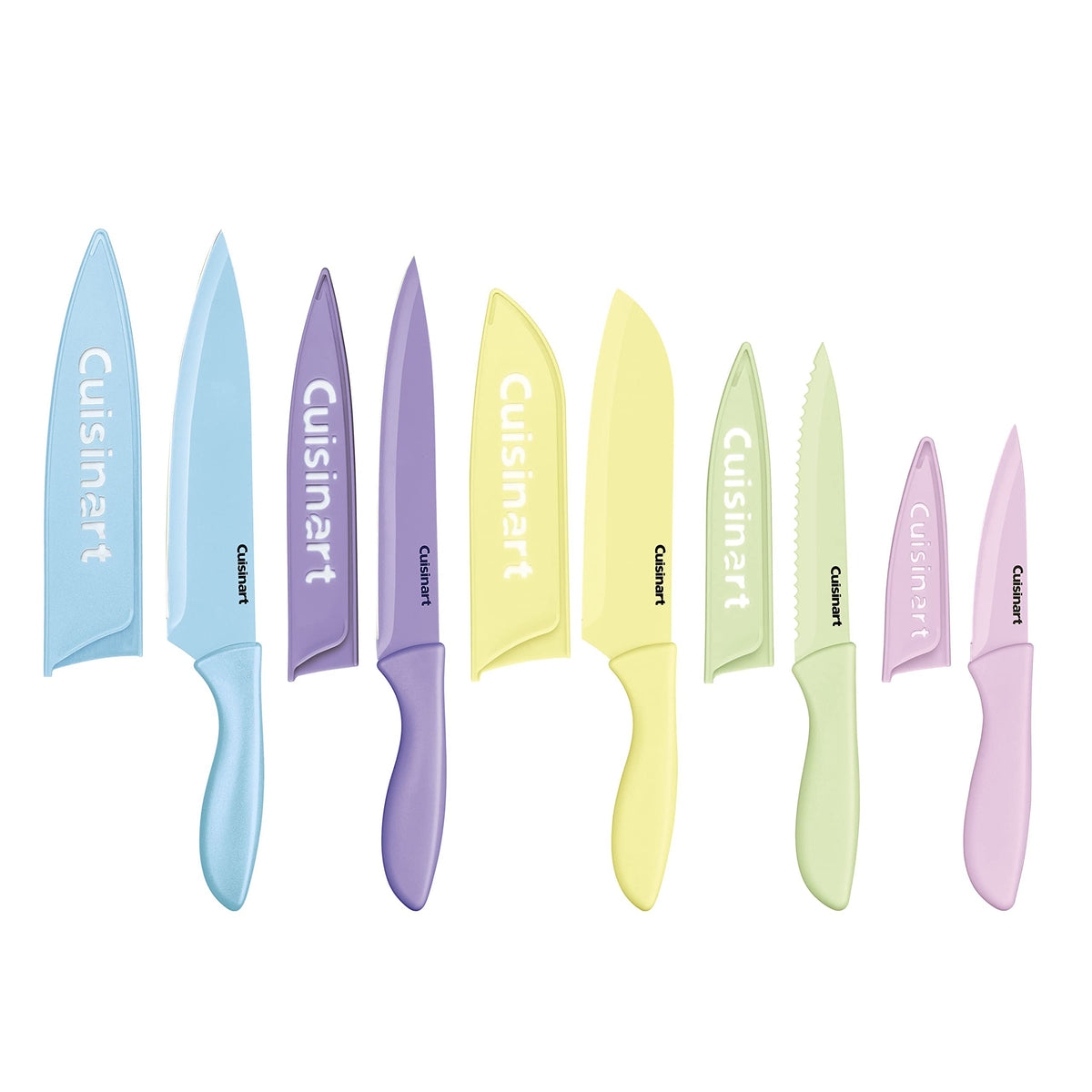 Cuisinart C55-10PCM 10 Piece Ceramic Coated Cutlery With Blade