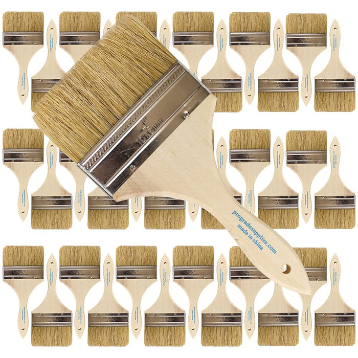 Pro Grade - Chip Paint Brushes - 96 ea 2 inch Chip Paint Brush