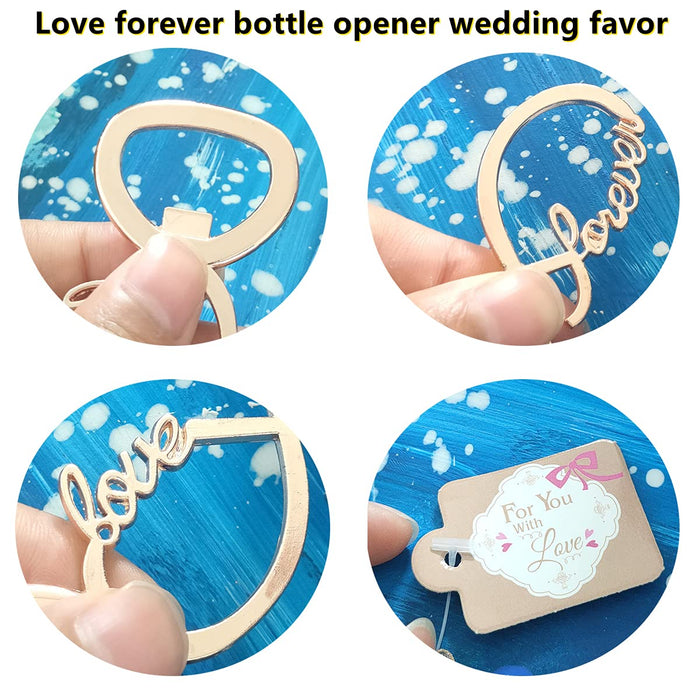30PCS Wedding Favor s for Guest Love Forever Bottle Openers for Birthday Valentine's Day s Bridal Shower Anniversary Party Decor