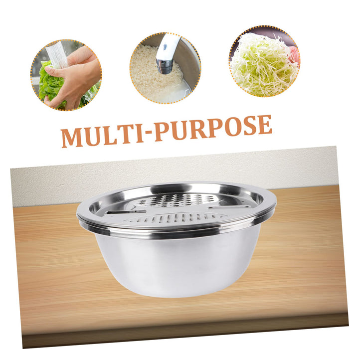 1pc Stainless Steel Portable Multifunctional Green Onion Slicer