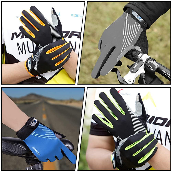 Kids Road Bike Gloves Half Finger MTB Cycling Gloves Roller