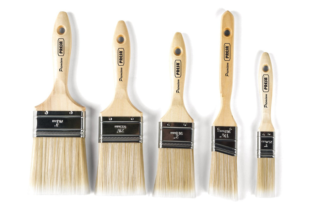 Pro Grade - Paint Brushes - 5 ea - Paint Brush Set