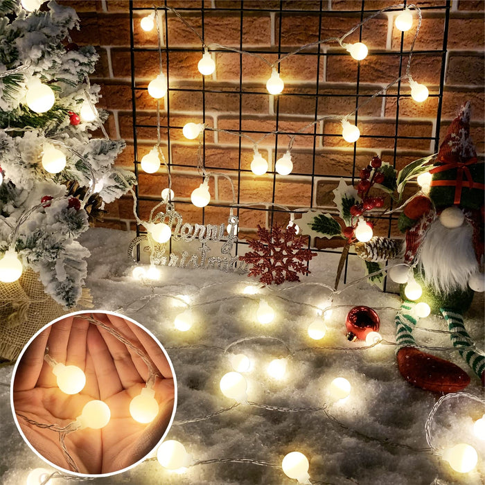 Christmas Tree String Light With 8 Modes Remote Control for Indoor Outdoor  Garden Party