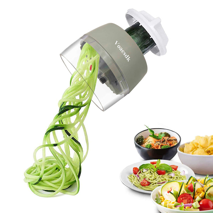 Spiralizer Vegetable Slicer (4-in-1 Rotating Blades) Heavy Duty Veggie —  CHIMIYA