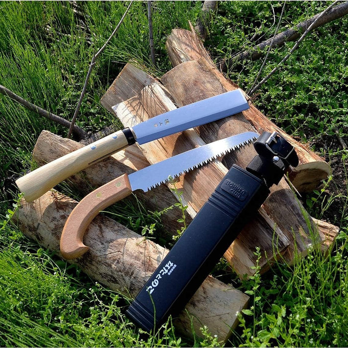 KAKURI Japanese NATA Tool Knife 6.5 and Pruning Saw Set, Made in Japa —  CHIMIYA