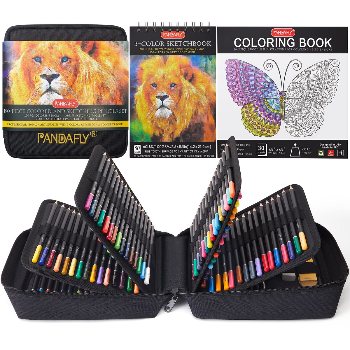 Color Pencils 72 Colored Pencils for Adult Coloring Books Artists Colo —  CHIMIYA