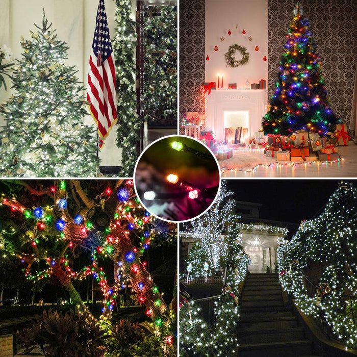 Brizled Color Changing Christmas Lights, 65.67ft 200 LED Cool