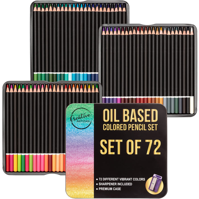Professional Color Pencil Set, Colored Pencil Set Case