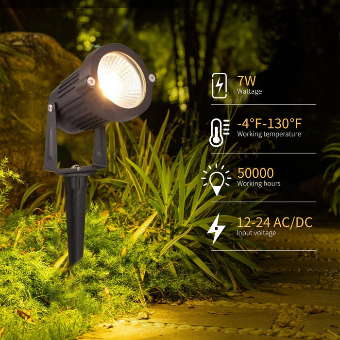 REEGOLD Low Voltage Landscape Lights Outdoor: 7W 700LM LED