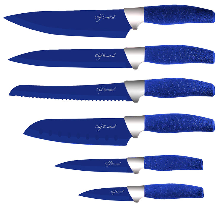 Wanbasion 6pc Black Knife Set