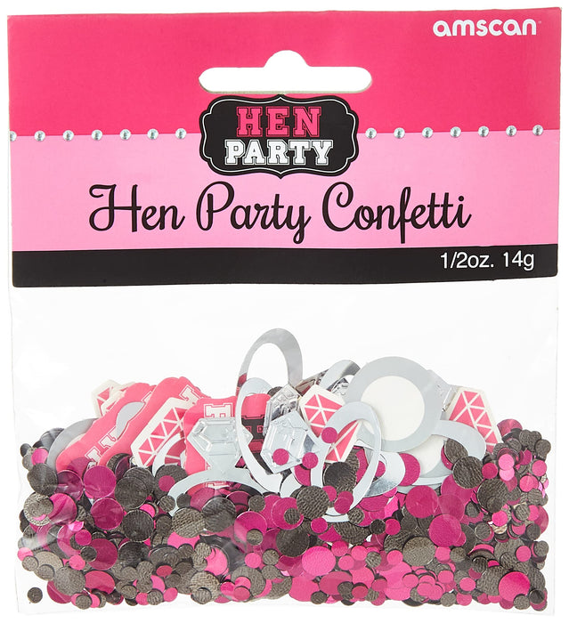 amscan 9900246 Hen Party Confetti - 1 Pc