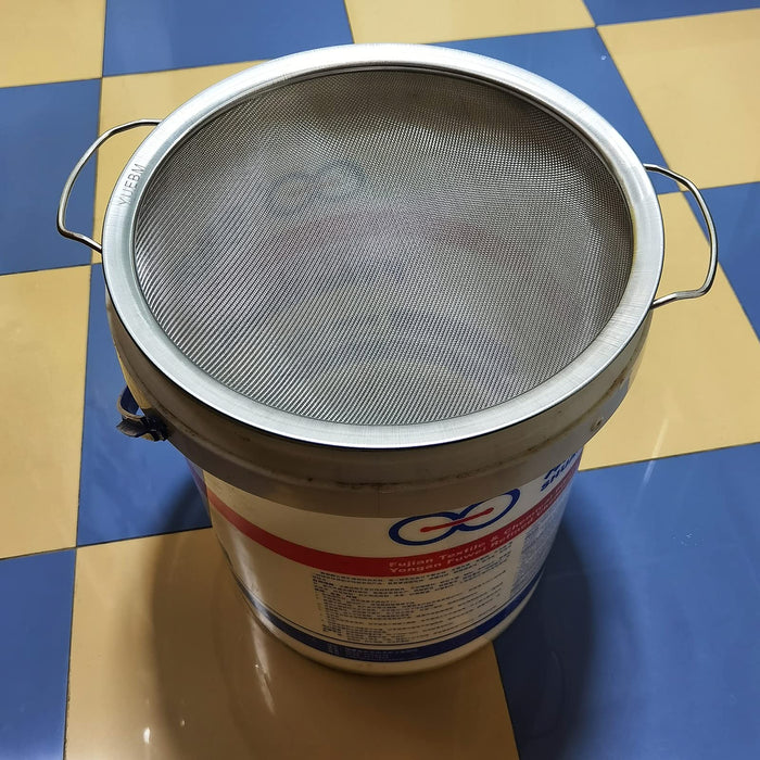 YUEBM Fine Mesh Stainless Steel Paint Strainer Fits a 5 Gallon Bucket,  Filter Impurities and Protect The Airless Sprayer, Easy to Clean and  Reusable
