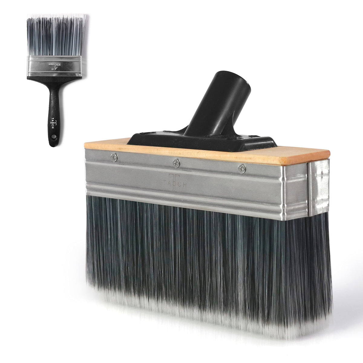  Double Thick Chip Paint Brush, 4 inch / 100mm Stain