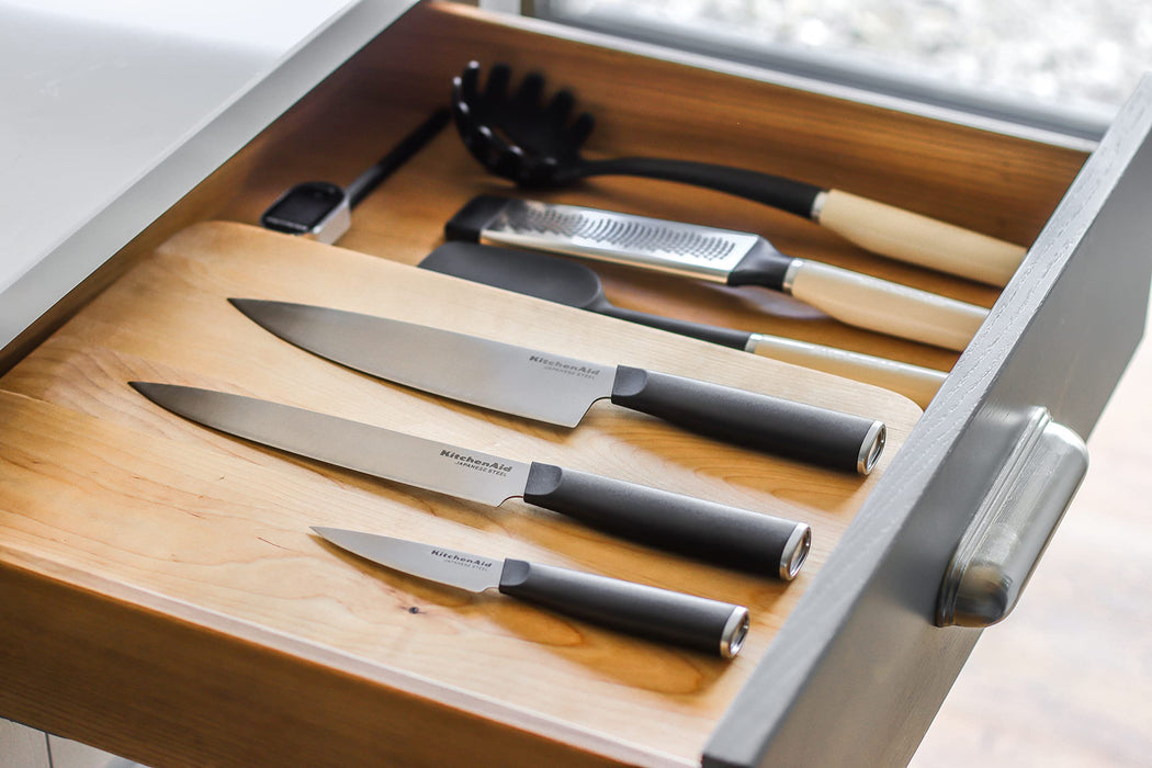 KitchenAid 3-Piece Japanese Knife Set with Blade Covers, Sharp High-Ca —  CHIMIYA