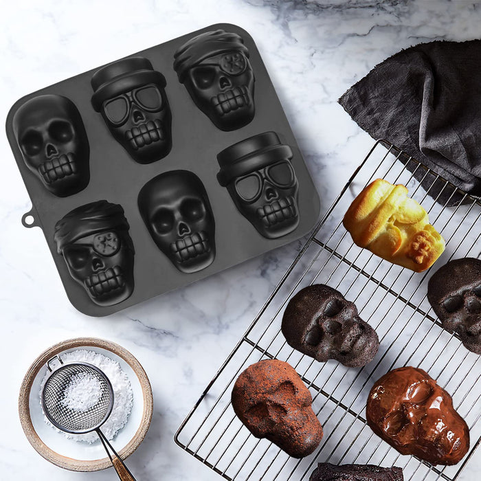 Nordic Ware Skull Halloween Cake Pan, Halloween Baking Pans