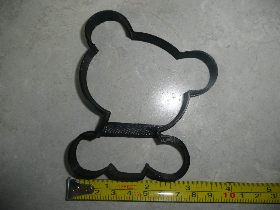 Baby bear outline cub woodland creature forest animal special occasion cookie cutter baking tool 3d printed made in usa pr3640