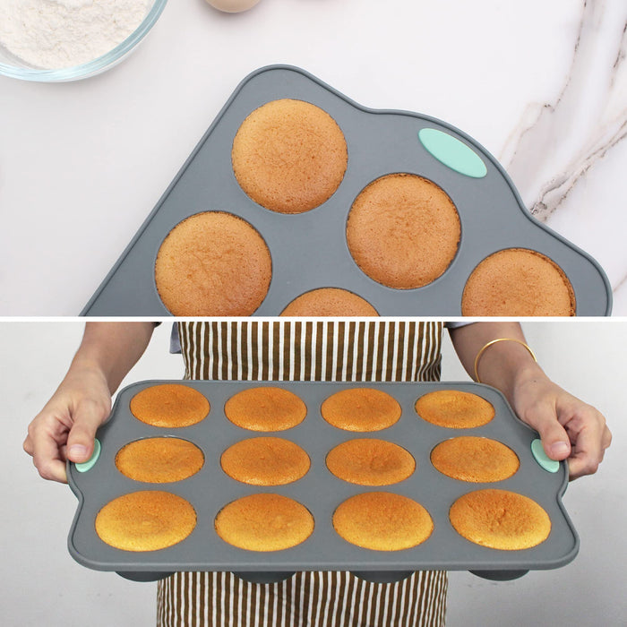 Economical 7in1 Nonstick Silicone Baking Cake Pan Cookie Sheet Molds Tray  Set for Oven, BPA Free Heat Resistant Bakeware Suppliers Tools Kit for