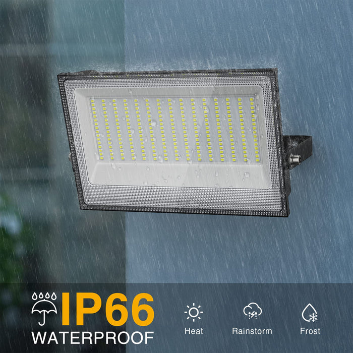 Onforu Pack 100W LED Flood Light with Plug 700W Equiv, 8900Lm Super —  CHIMIYA