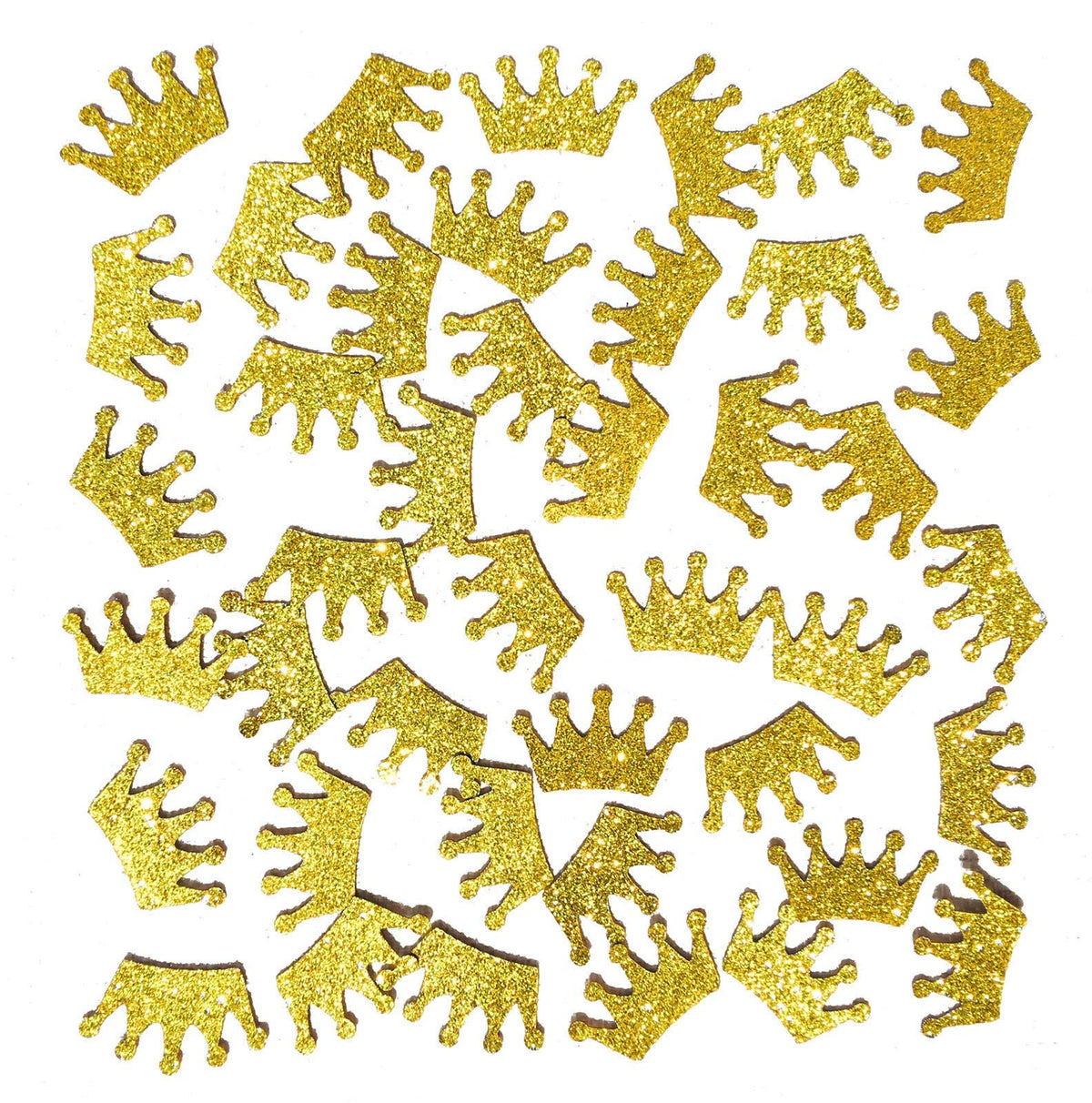 Gold Confetti (200pcs) Gold Crown Confetti Table Confetti for Baby
