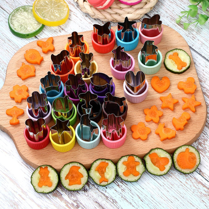 Uniqus Vegetable Cutter Shape Set, Mini Cookie Cutters,Biscuit Cutter —  CHIMIYA