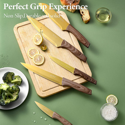 Enowo Chef Knife Ultra Sharp Kitchen Knife Set 3 Guinea