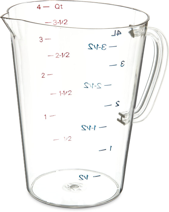 1/2 Gallon Clear Commercial Measuring Cup