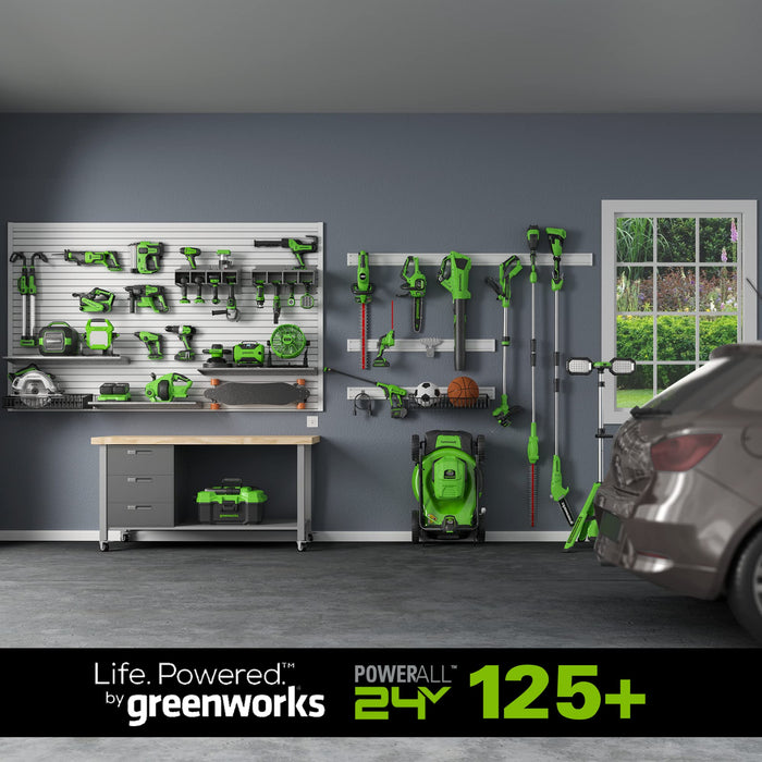 Greenworks 24V Cordless High Intensity LED Flashlight Kit, 200lm Handheld Light, Tool Only