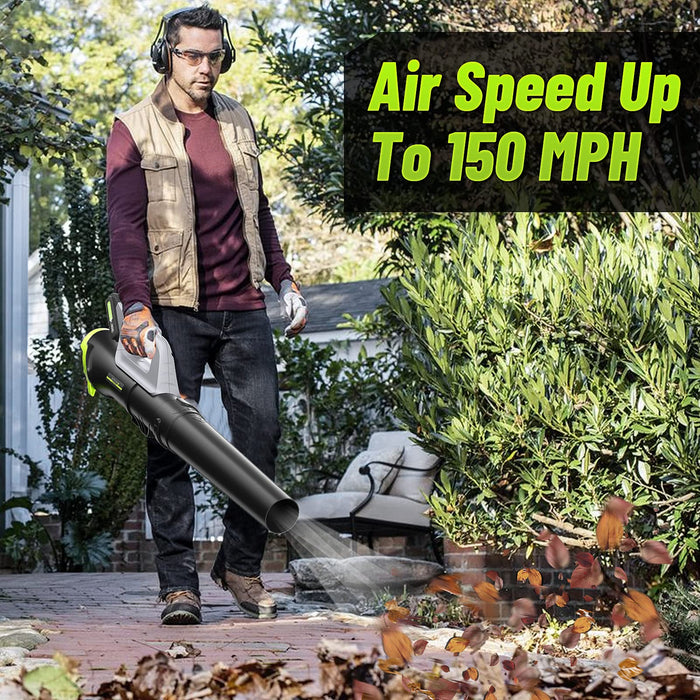  Leisch Life Cordless Leaf Blower,20V Handheld Electric Leaf  Blowers with 2.0Ah Battery & Fast Charger, 2 Speed Mode, Lightweight Battery  Powered Leaf Blowers for Cleaning Patio, Yard, Sidewalk,Snow : Patio, Lawn