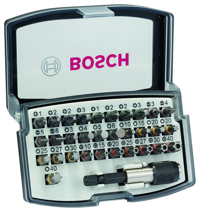 Bosch 2607017319 Screwdriver Bit Set"Pro" 32 Pcs