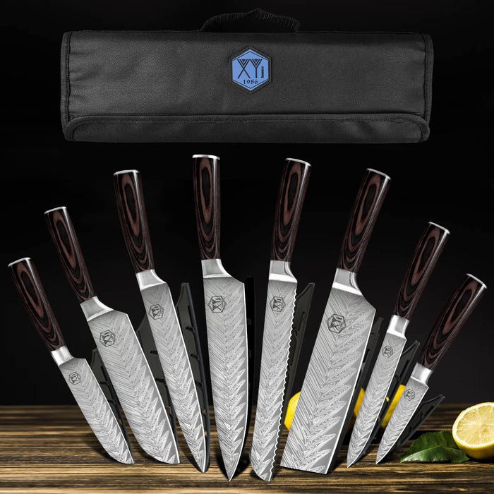 XYJ Professional Knife Sets for Master Chefs Camping Chef Knife