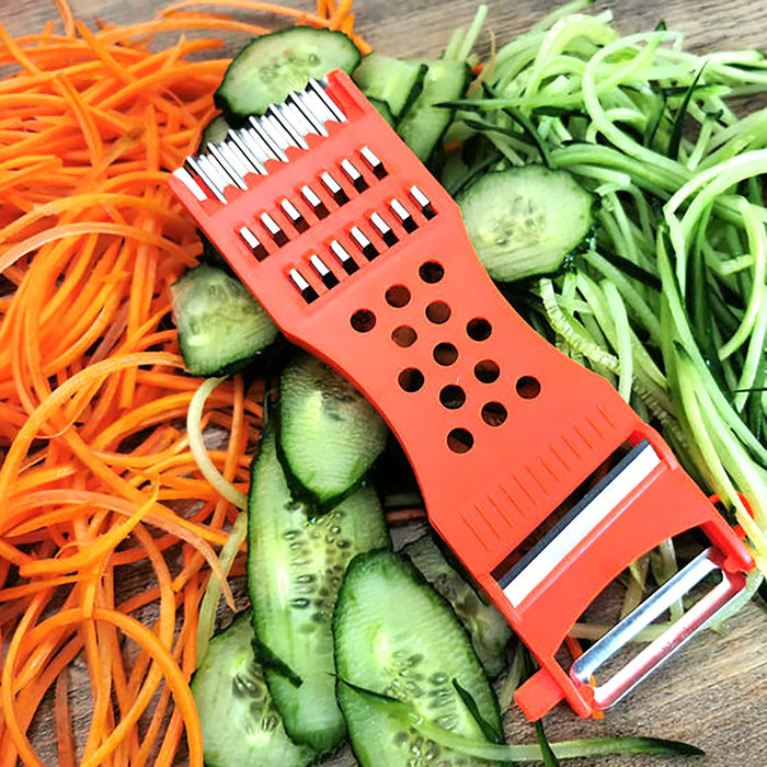 1Pcs handheld Plastic Multifunction Kitchen Peeler Grater Slicer Tool,for Vegetable, Fruit,Cucumber,Potato,Carrots,Cheese